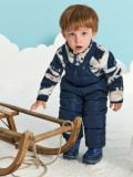 Termoizolirane pantalone - mornarsko - SINSAY - small1