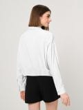 Oversized-lõikega särk - kreemvalge - SINSAY - small2