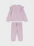 Sweatshirt and trousers set - lavender - SINSAY - small1