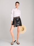 Cămașă cu inserție brodată - alb - SINSAY - small2