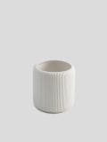 Ghiveci decorativ - alb - SINSAY - small2