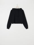 Hanorac scurt - negru - SINSAY - small4