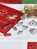 Paket 8 modelčkov za piškote - srebrna - SINSAY - small1
