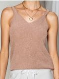 Top di maglione - oro - SINSAY - small1