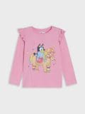 Majica z dolgimi rokavi Bluey - pastelno roza - SINSAY - small4
