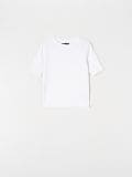 LADIES` T-SHIRT - bela - SINSAY - small4