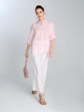 Ruuduline särk - pastellroosa - SINSAY - small2