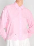 Prugasta košulja - roze - SINSAY - small1