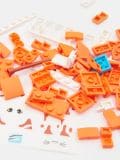 Kocke za sestavljanje - svetlo oranžna - SINSAY - small5