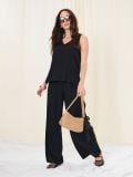 Viskoosisegust topp - must - SINSAY - small2