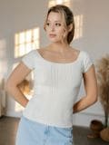 Pulover-bluza - bela - SINSAY - small5