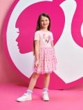Rochie Barbie - roz-pastel - SINSAY - small1
