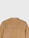 Kunstseemisnahast biker-jakk - beež - SINSAY - small14