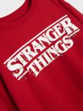 Mikina s kapucí Stranger Things - červená - SINSAY - small2