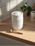 Škatla za shranjevanje - bela - SINSAY - small1