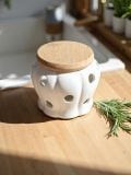 Garlic container - white - SINSAY - small1