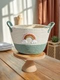 Кошик для зберігання - білий - SINSAY - small1