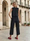 Spodnie culotte - czarny - SINSAY - small2