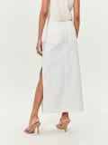 Farmerka midi suknja - krem - SINSAY - small3