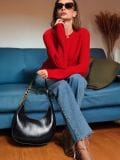 Torba sa lancem - crno - SINSAY - small1