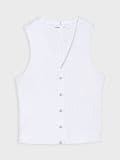 Pleteni top - belo - SINSAY - small5