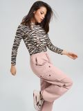 Парашутні штани - пастельний рожевий - SINSAY - small7