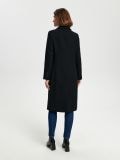 Pardesiu cu rând dublu de nasturi - negru - SINSAY - small6