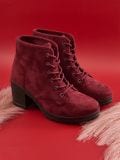 Gležnjače na pertlanje - maroon - SINSAY - small1