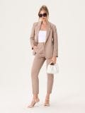 Штани slim fit - бежевий - SINSAY - small3