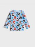 Maglietta a maniche lunghe DC Comics - azzurro - SINSAY - small1