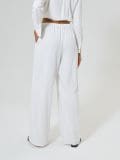 Püksid wide leg - kreemvalge - SINSAY - small2