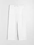 Püksid wide leg - kreemvalge - SINSAY - small3