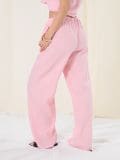 Püksid wide leg - pastellroosa - SINSAY - small2