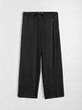 Püksid wide leg - must - SINSAY - small4