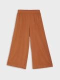 Παντελόνι culotte από βισκόζη - κεχριμπαρενιο - SINSAY - small5