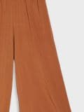 Παντελόνι culotte από βισκόζη - κεχριμπαρενιο - SINSAY - small8