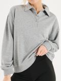 Kraega pluus - helehall - SINSAY - small1