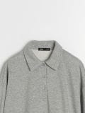 Kraega pluus - helehall - SINSAY - small12