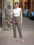 Cigaret pantalone - kafa - SINSAY - small4