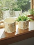 Plant pot 2 pack - yellow - SINSAY - small1