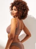 Bikini top - smeđa - SINSAY - small2