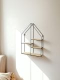 Raft de perete - negru - SINSAY - small3
