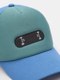 Кепка з козирком з написом - light blue - SINSAY - small2