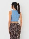 Kamizelka jeansowa - niebieski - SINSAY - small3