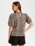 Bluza z balonastimi rokavi - večbarvna - SINSAY - small2