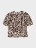 Bluza z balonastimi rokavi - večbarvna - SINSAY - small5