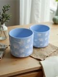 Plant pot 2 pack - light blue - SINSAY - small1