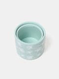 Plant pot 2 pack - mint green - SINSAY - small3