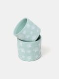 Plant pot 2 pack - mint green - SINSAY - small2