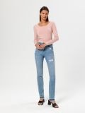 Majica z dolgimi rokavi - roza - SINSAY - small2